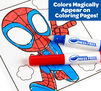 Color Wonder Activity Pad Spidey and His Amazing Friends coloring page. Colors magically appear on coloring pages!